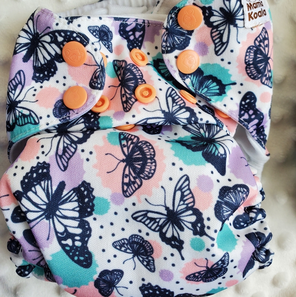 VEUC Mama Koala Butterfly Diaper